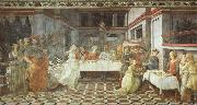 Fra Filippo Lippi Herod's Feast oil on canvas